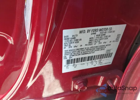 2021 Ford Mustang Mach-E Premium из США, поврежденный, VIN 3FMTK3R75MMA26147